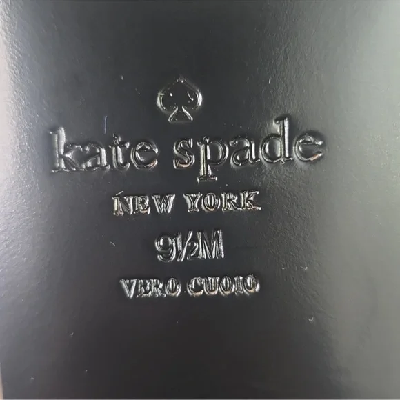 NIB Kate Spade New York Metallic Silver Genevieve Loafers Size 9.5 - Picture 5 of 9